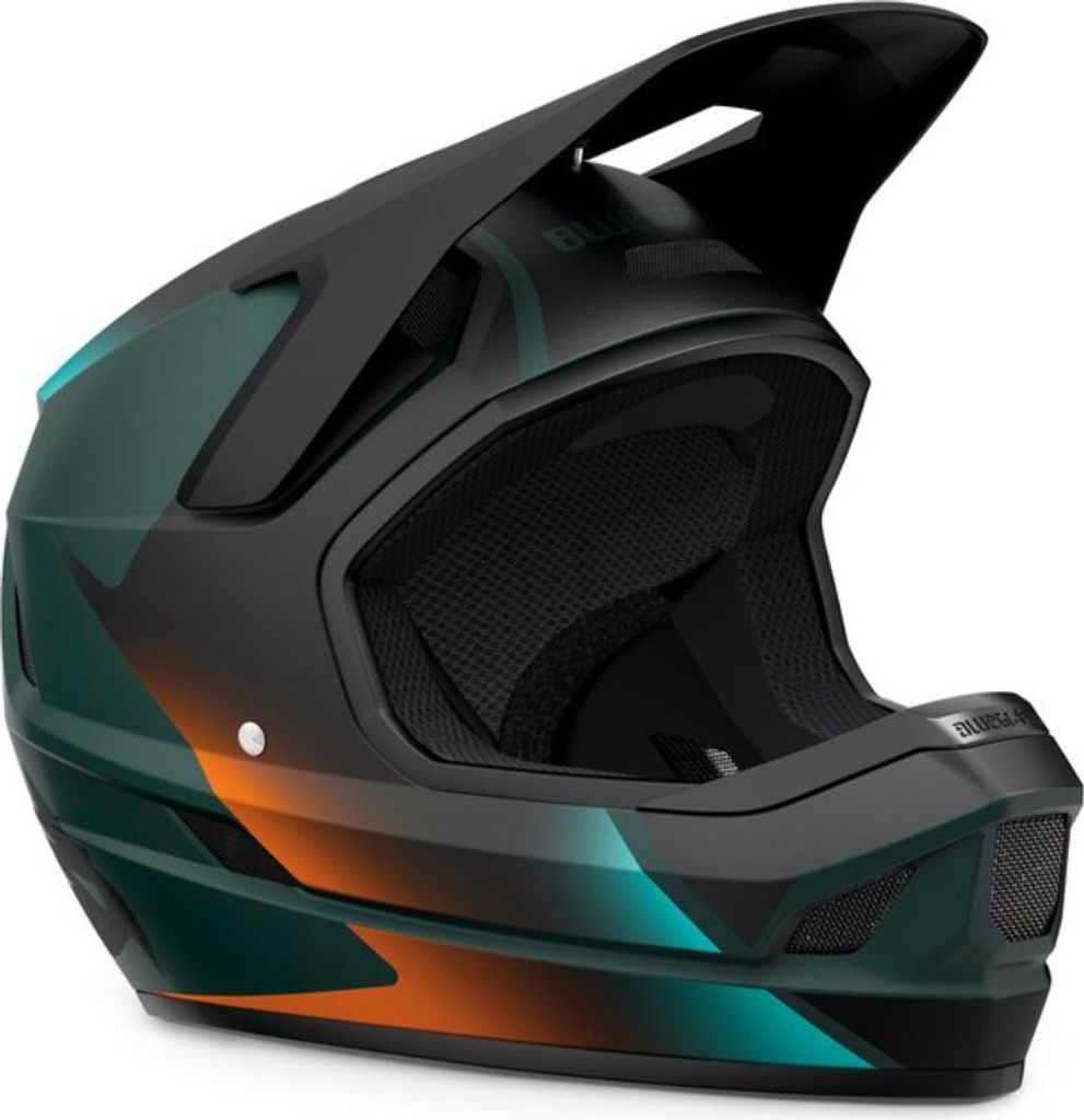 Fullface Helm Legit, green gradient