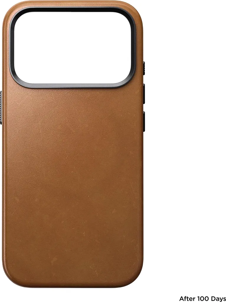Étui en cuir iPhone 17 Pro Nomad Ecco avec Protection Caméra Aluminium - 8