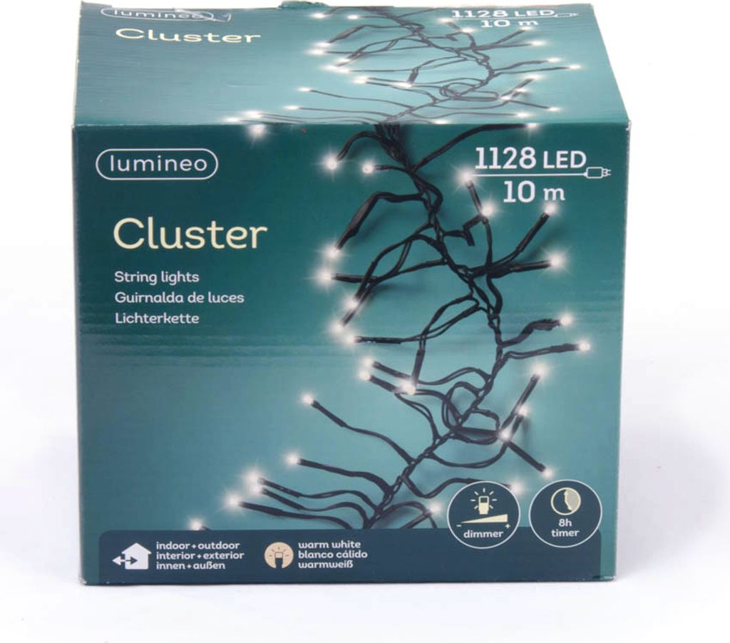 LED Cluster Timer/Dimmer warm weiss, 1120 Produktbild 