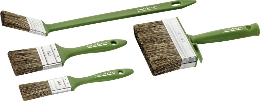 Color Expert Lasur-Pinselset 4-teilig Größe 30/50/35/30x100 Produktbild 
