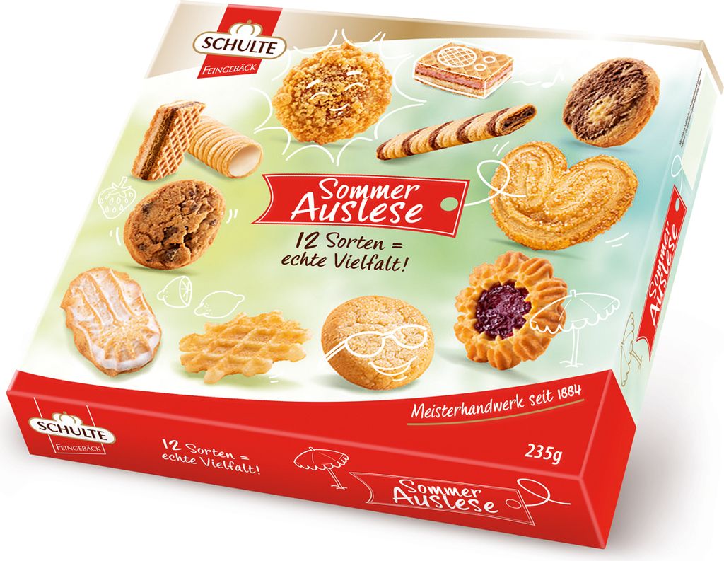 Schulte Sommerauslese v čokoládové polevě 12 různých Obrázek produktu 