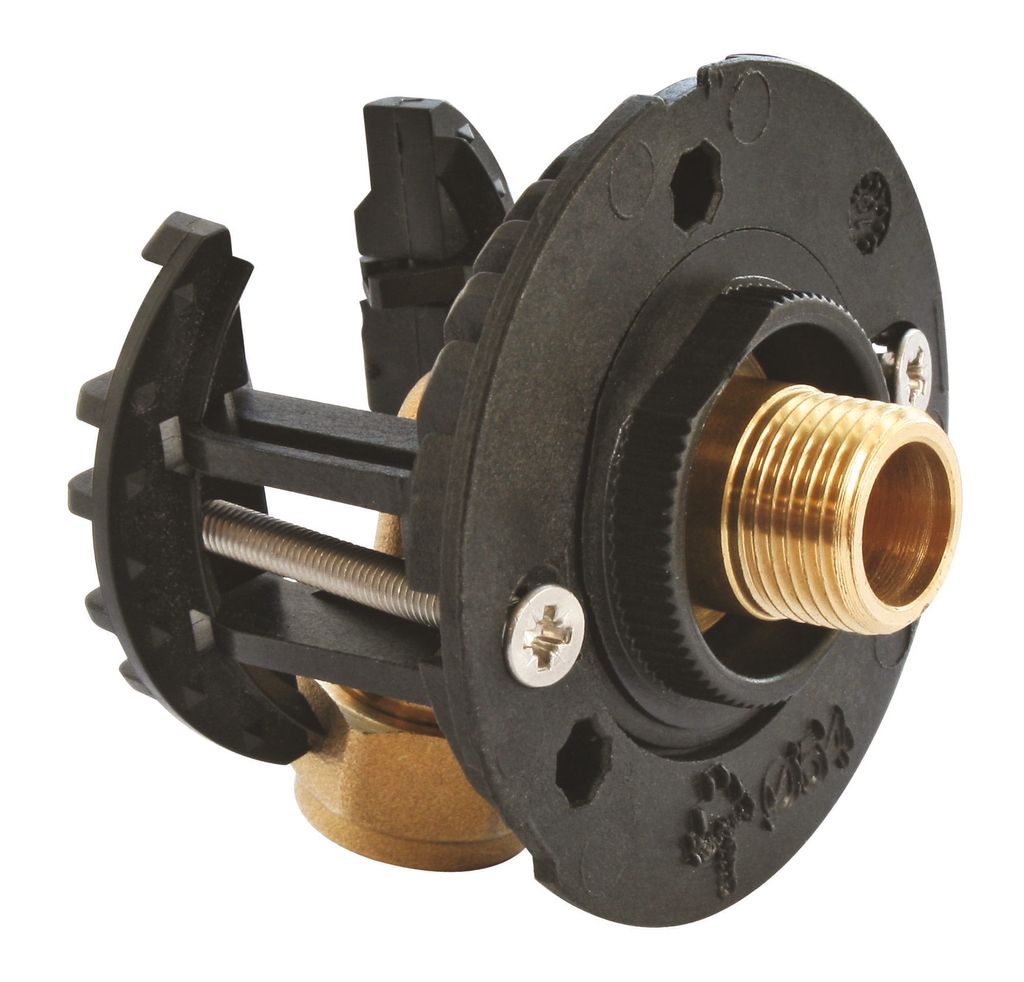 SOMATHERM FOR YOU – 303520307 – Befestigungssystem für WC-Armaturen für PER-Rohre mit einem Durchmesser von Ø12 – Komplettset mit Klemmver...