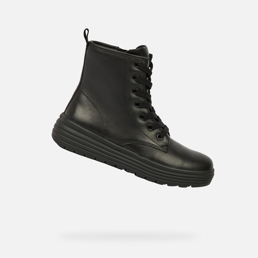 Geox Schwarze Phaolae Girl Stiefeletten 28