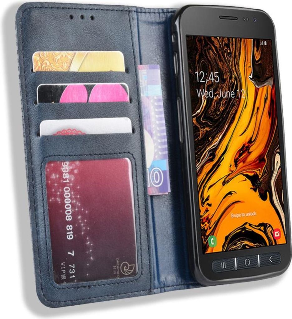 Samsung Galaxy Xcover 4 / 4s Hülle - Coverup Vintage Style Produktbild 