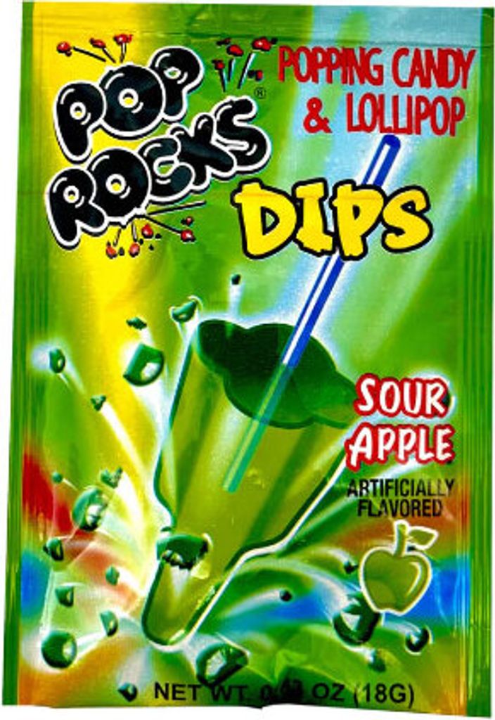 Pop Rocks Dips Sour Apple (18 x 18g) Bonbons | Kaufland.de