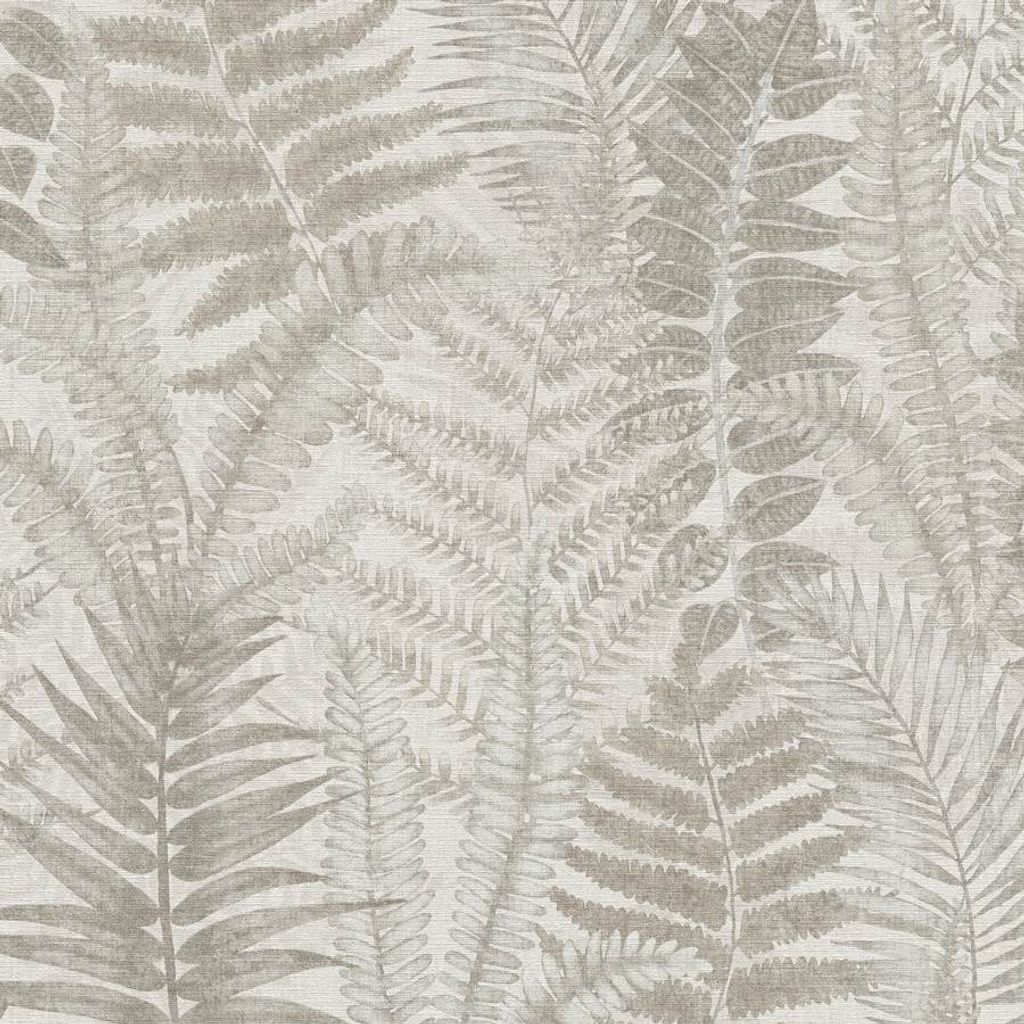 A.S Creation | Famous Garden | 393475 | Vliestapete | Bäume & Blätter | 10.05 x 0.53 m | Grau