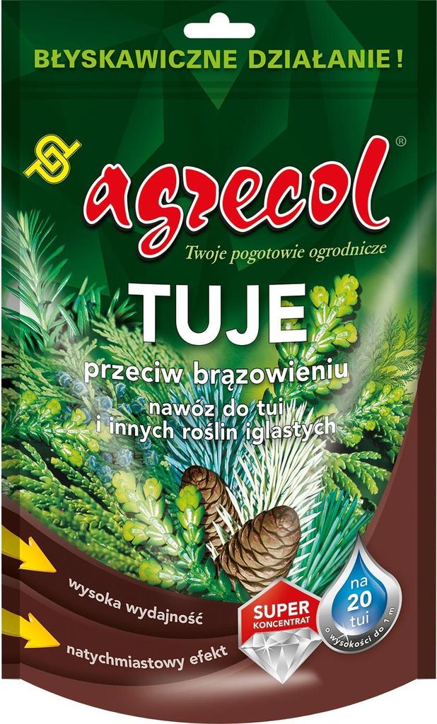 Hnojivo pro ostřice proti hnědnutí jehlic 250g - Agrecol Obrázek produktu 