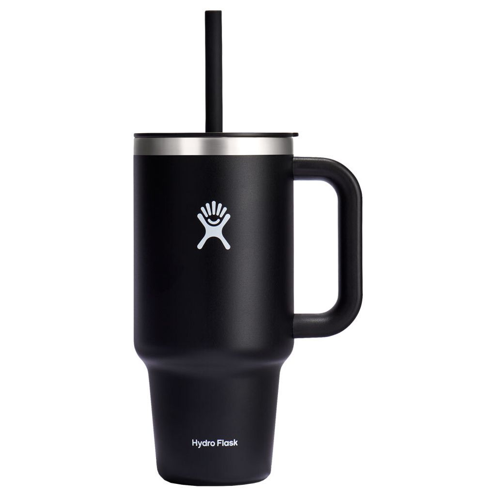 HYDRO FLASK 32 Oz All Around Travel Bottle Tumbler Thermobecher schwarz 946 ml