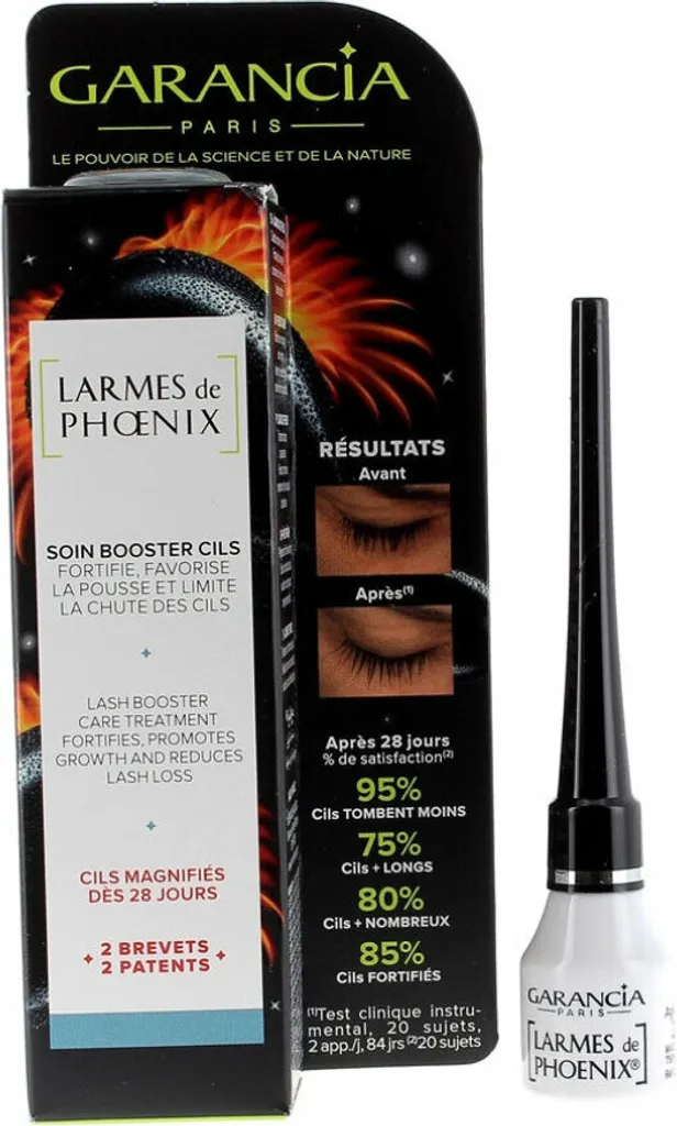 Sérum Croissance Cils Larmes de Phoenix Garancia Soin Fortifiant 2,5ml