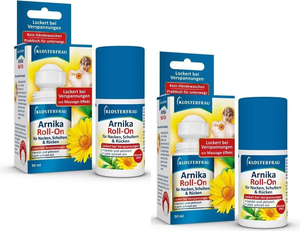 Klosterfrau Arnika Roll-On 2 x 50 ml Produktbild 