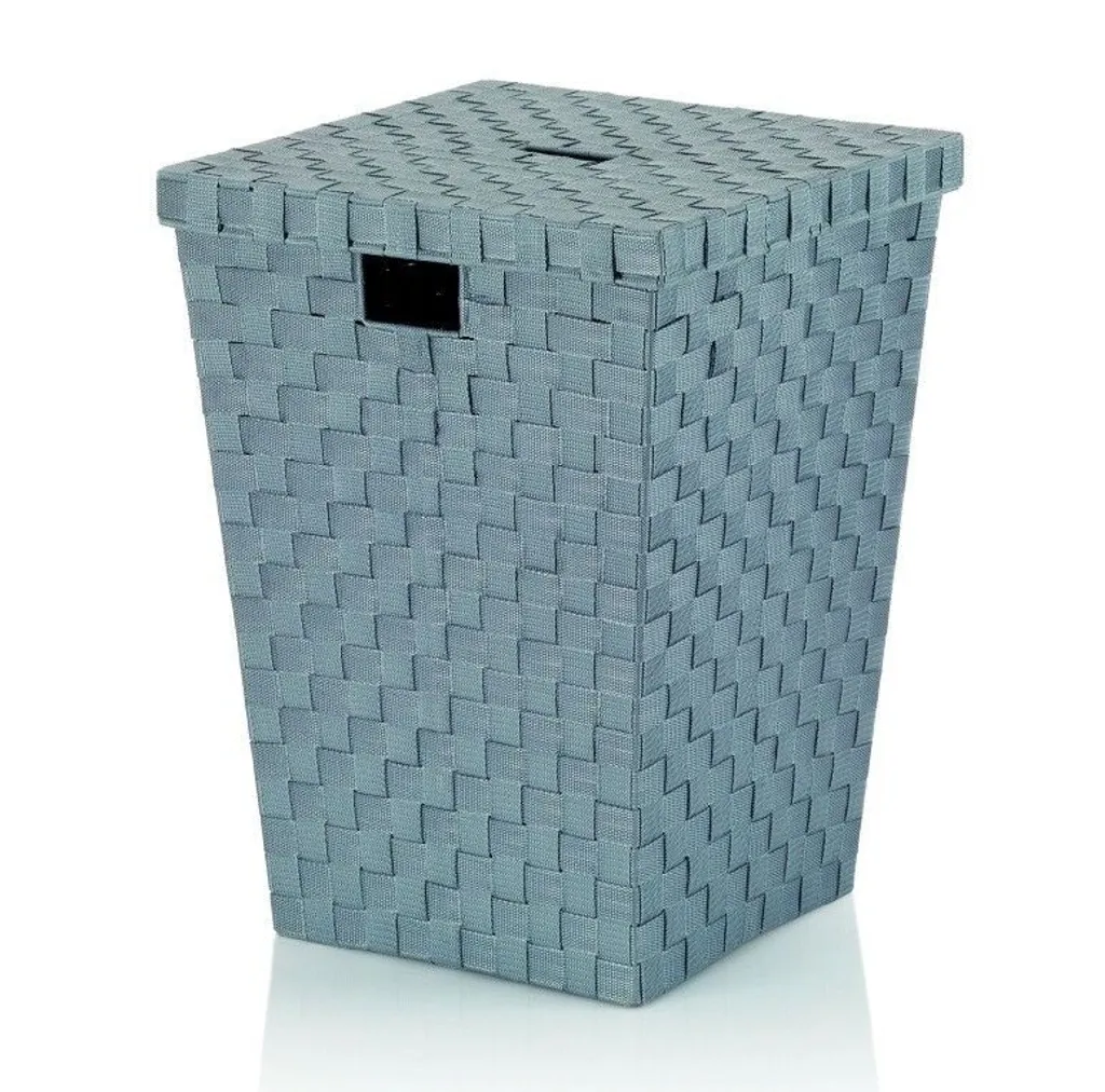 KELA Alvaro Cesto Biancheria Grigio 40x40x52cm - Portabiancheria Design KL-23072
