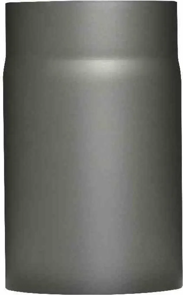 Canna Fumaria FIREFIX 150mm Grigio 2mm Spessore - Tubo Stufa 25cm