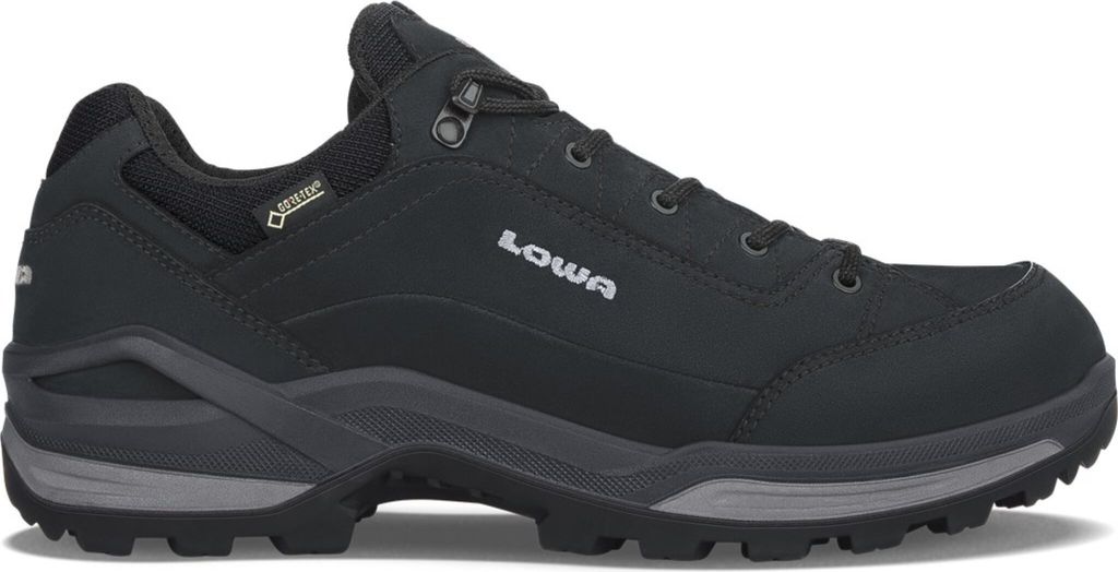 Lowa Herren Wanderschuhe Renegade GTX Lo Schwarz Graphit