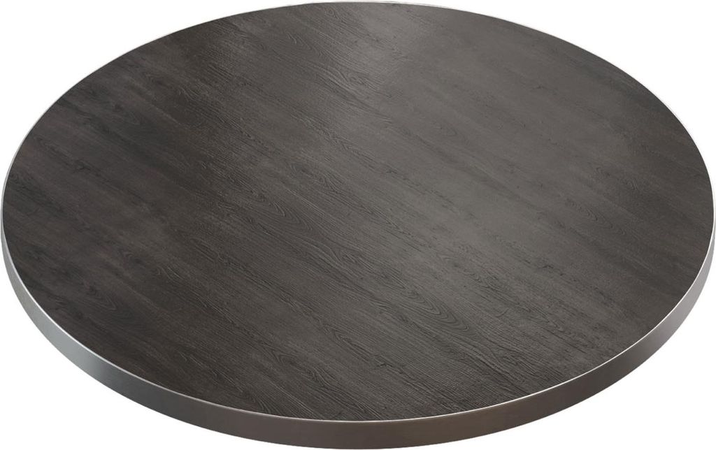 BRASIL | Gastro Tischplatte | Ø 80 cm | Wenge | Rund | Gastro Tischplatte