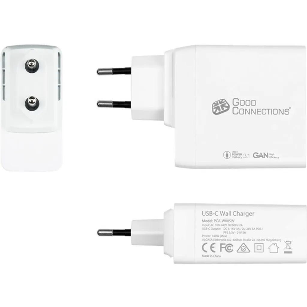 Cordon d'alimentation blanc 1,2m pour appareils 28V et 5A max