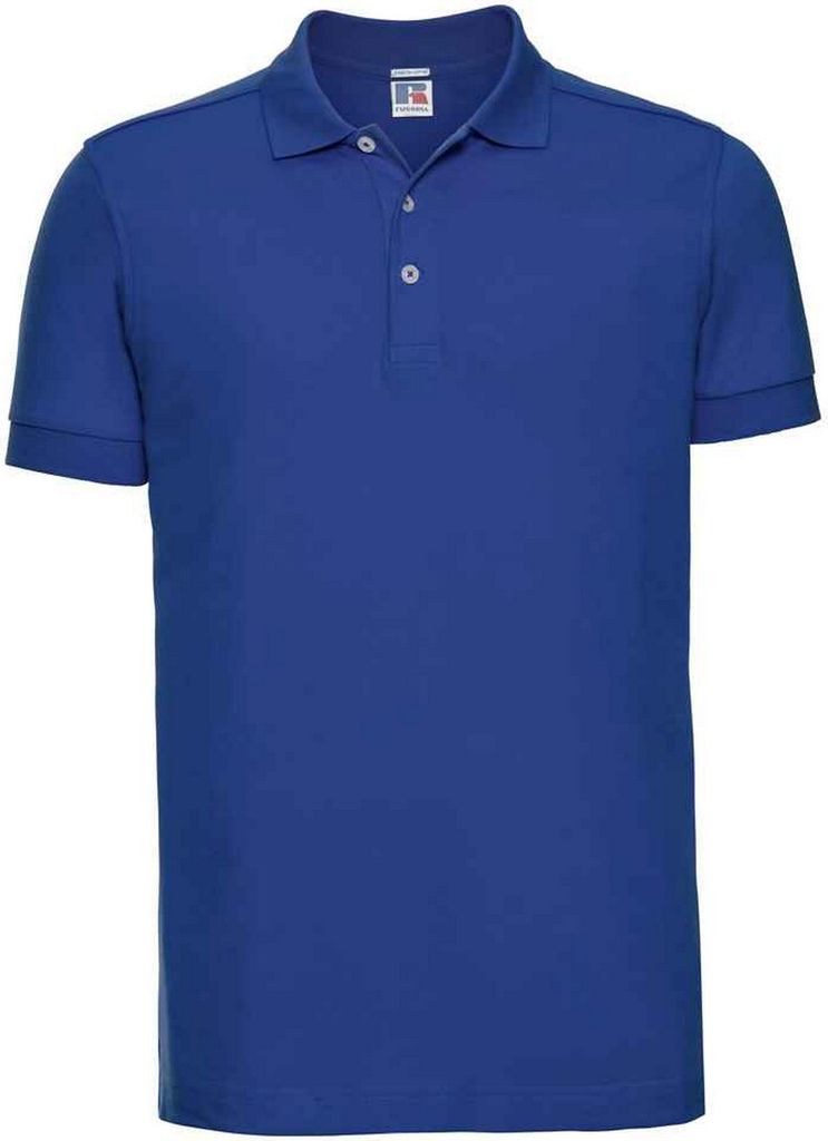 Russell - Poloshirt Stretch für Herren PC5450 (XL) (Kräftiges Königsblau)