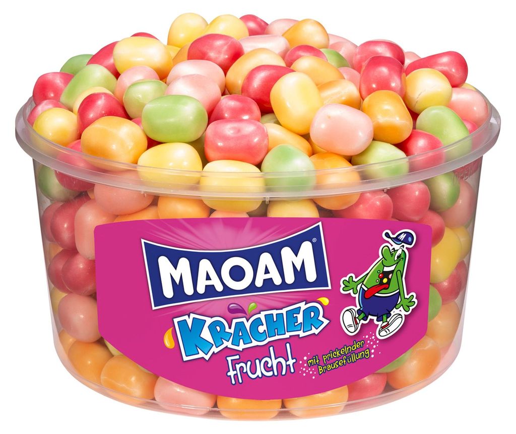Haribo Maoam Frucht Kracher chutné a ovocné dražé 1200g Obrázok produktu 