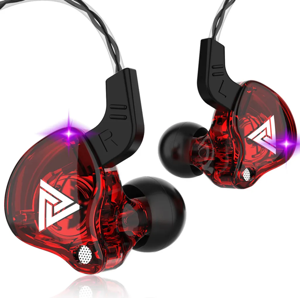 Cuffie AK6 In-Ear Subwoofer - Auricolari Stereo con Mic per Cellulare