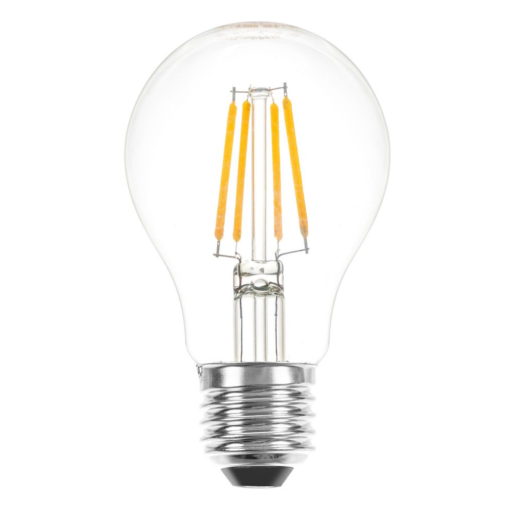 LED Filament Leuchtmittel Birnenform 5W E27 klar 540lm Produktbild 
