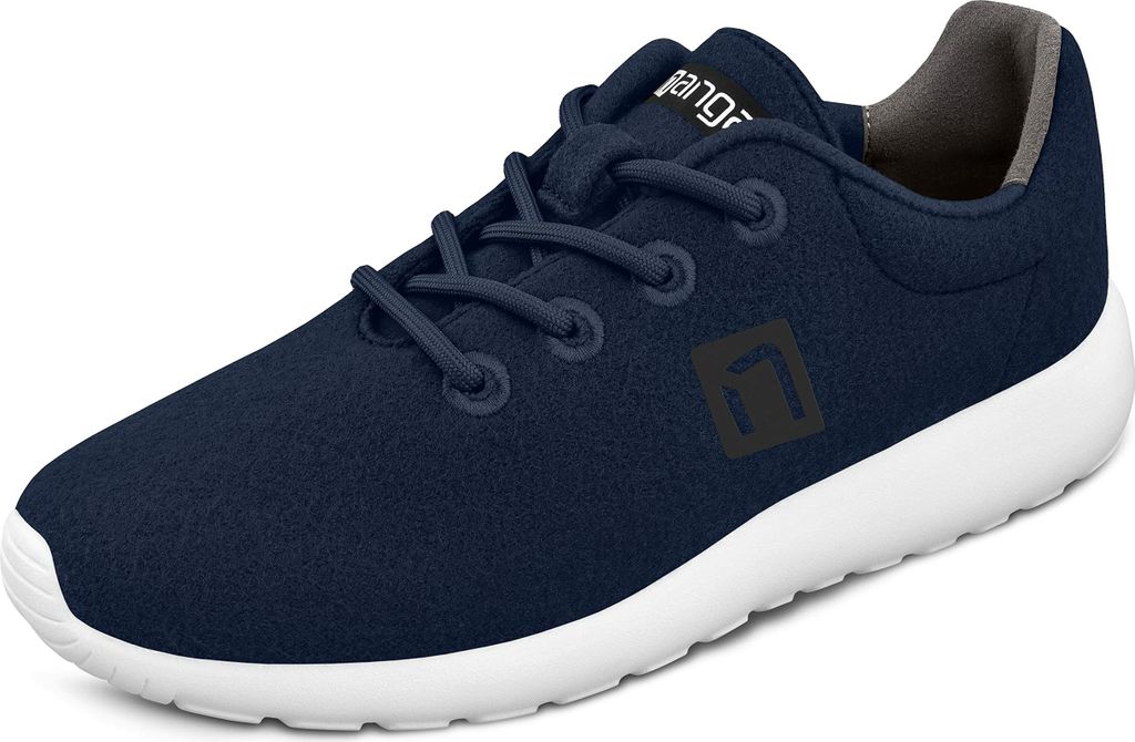 Nanga Herren Wool Sneaker EUR 45 blau