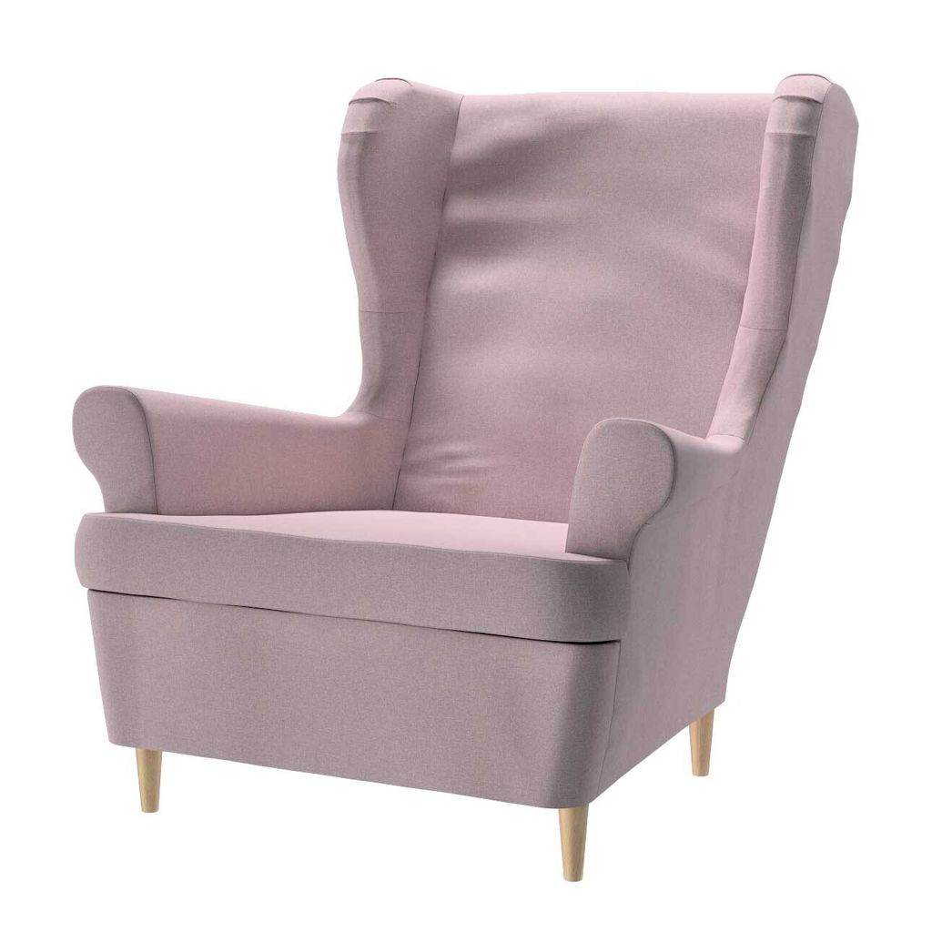 Dekoria Bezug für Strandmon Sessel, rosa,