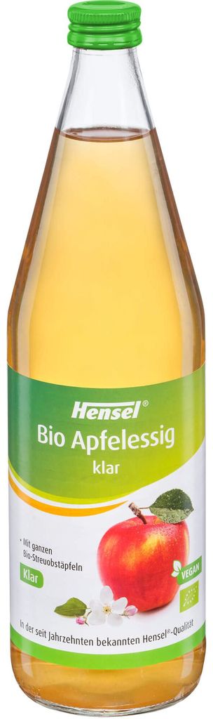 Hensel Apfelessig klar, 750 ml Lösung