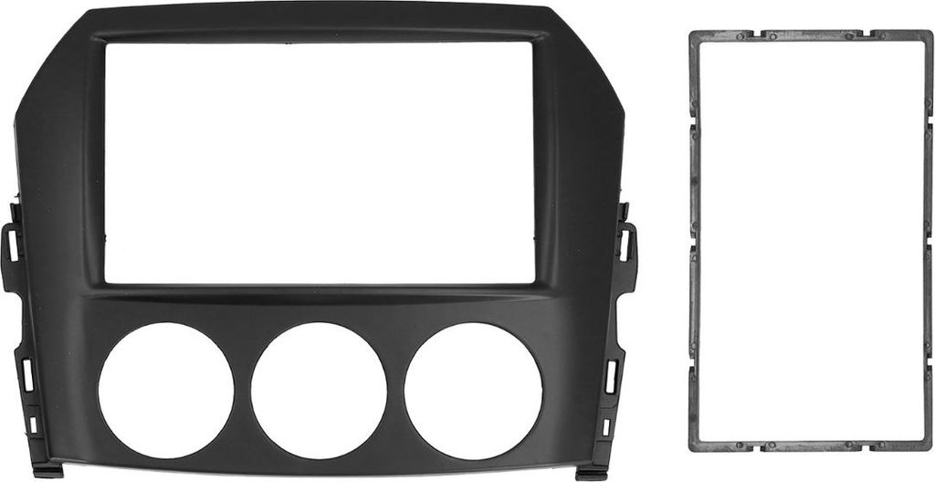 2Din Radio Stereo Fascia Rahmen Dash Panel Trim Ersatz für Mazda MX-5 Miata 2005-2015