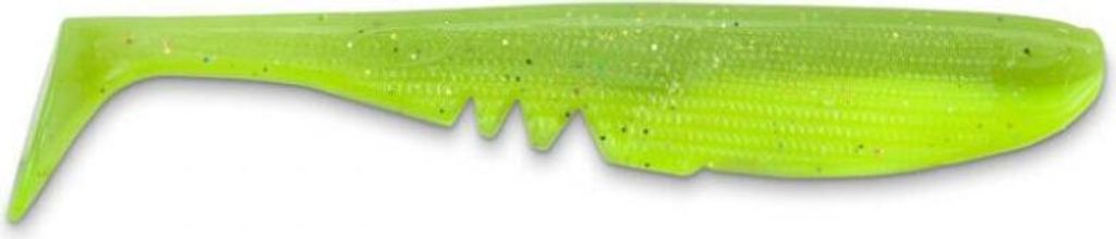 Iron Claw Racker Shad Fluo Yello Chartreuse - 10,5 cm
