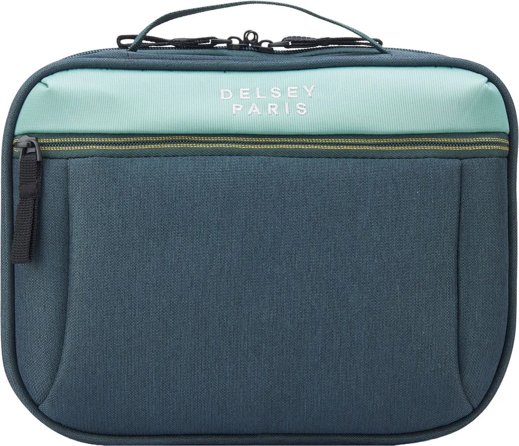 DELSEY PARIS Brochant 3 Trousse de Toilette 3L Légère Vert Foncé