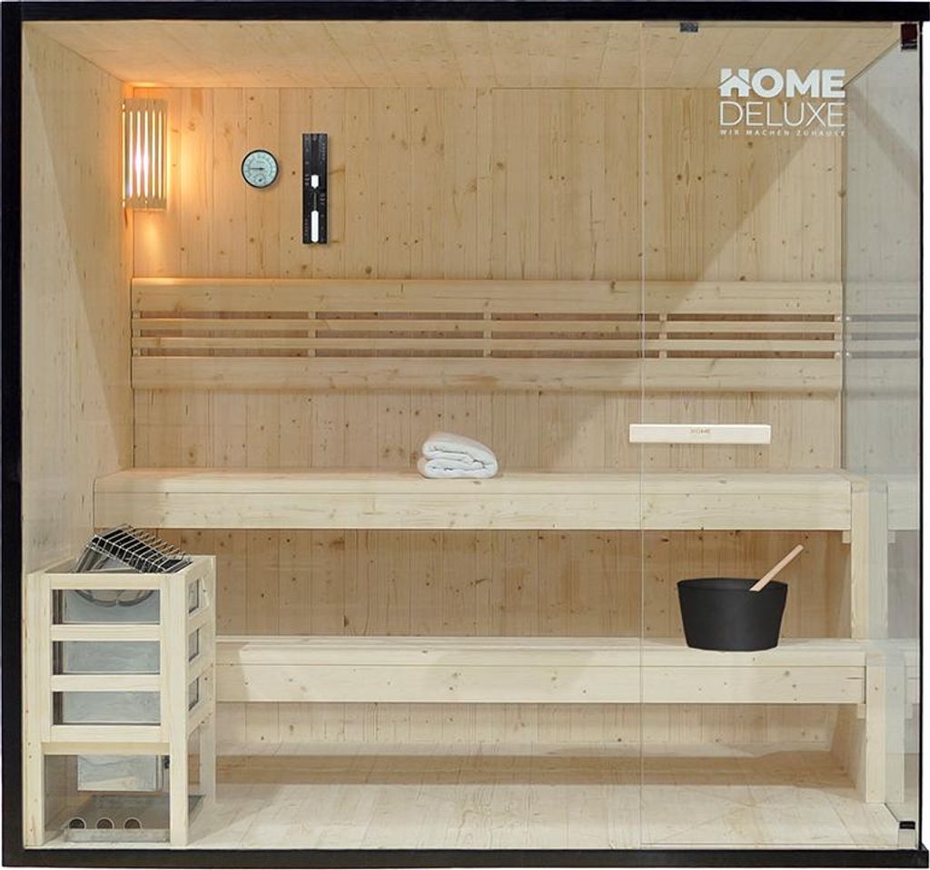 HOME DELUXE - Traditionelle Sauna - Shadow XL - 200 x 150 x Produktbild 
