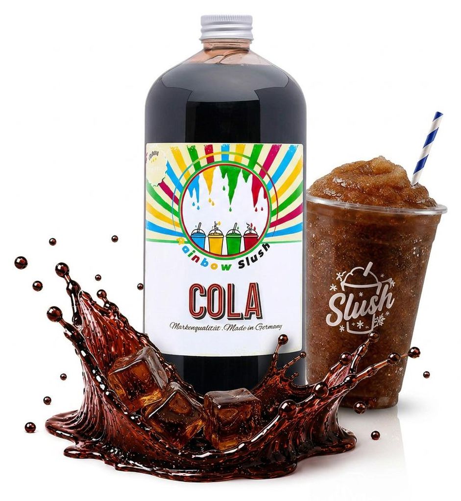 Rainbow Slush sirup cola 1 litr 1:5 bez AZO bez glycerinu Obrázek produktu 