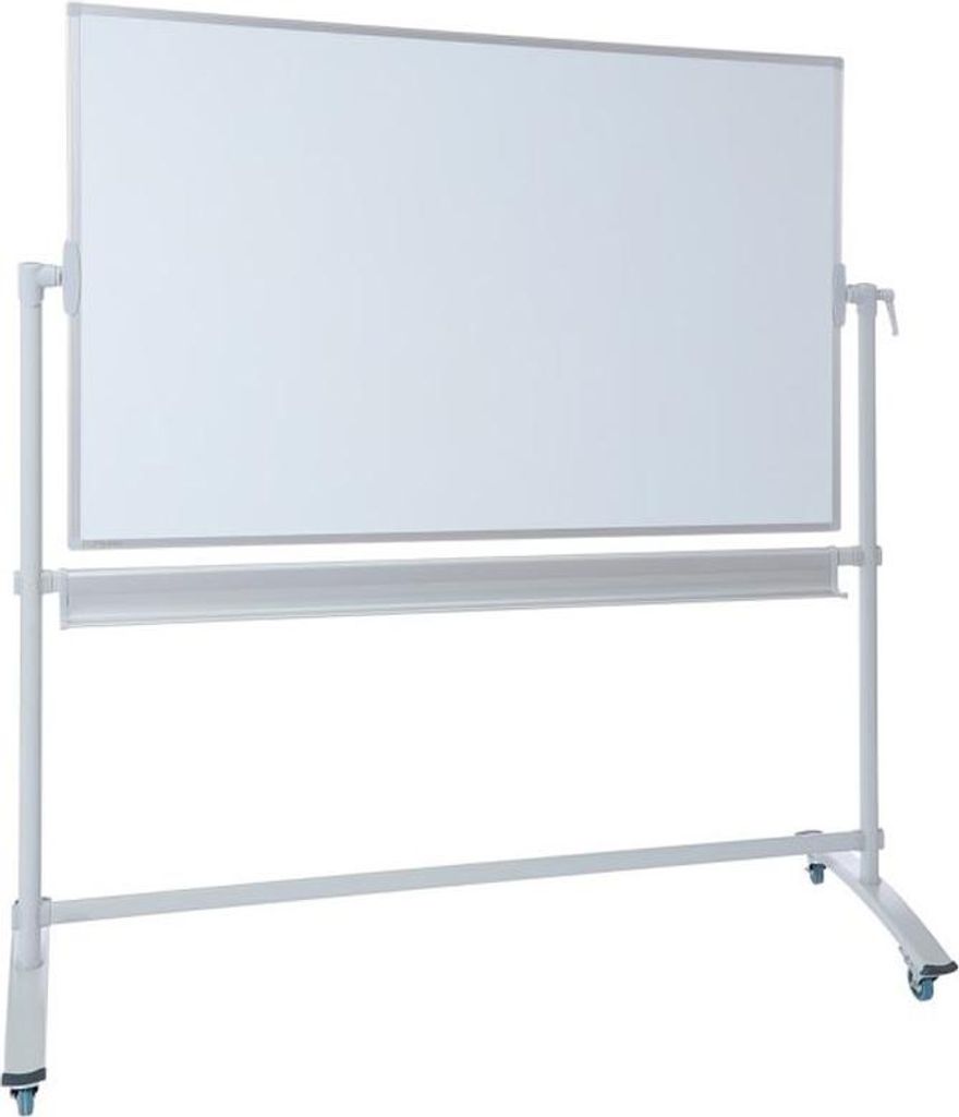 DAHLE Mobiles Whiteboard 96180 Basic 150,0 x 100,0 cm weiß lackierter Stahl