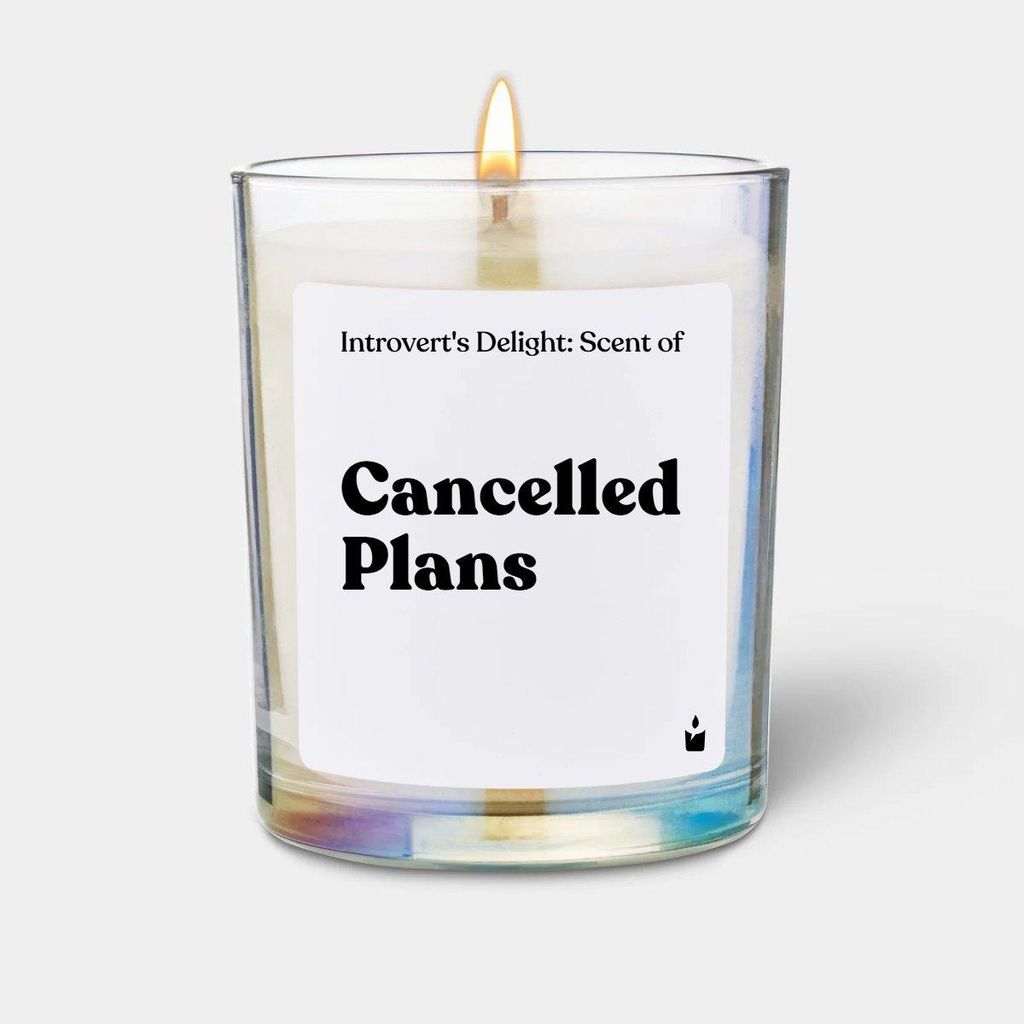 ChattyCandles Duftkerze Woody Introvert's Delight: Scent of Cancelled Plans
