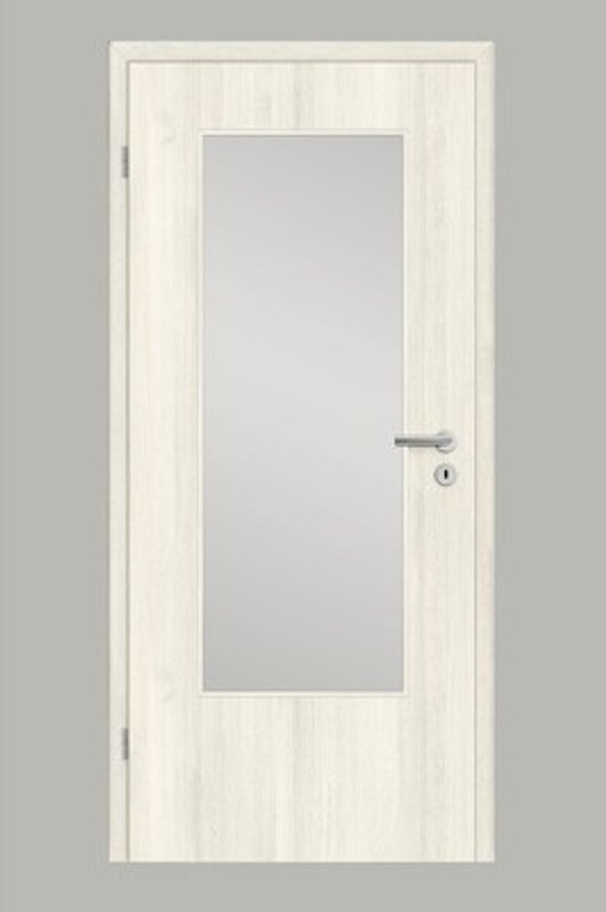Pertura Zimmertür Yori CPL Berglärche aufrecht 73,5x198,5 cm Links mit Lichtausschnitt G3 (ohne Glas)