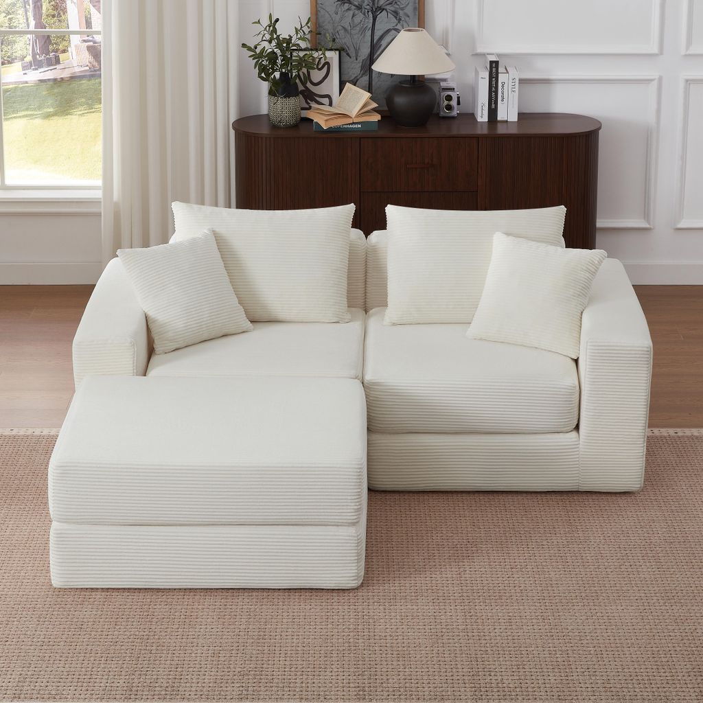 Divano modulare con funzione letto per ospiti, versatile Immagine del prodotto 