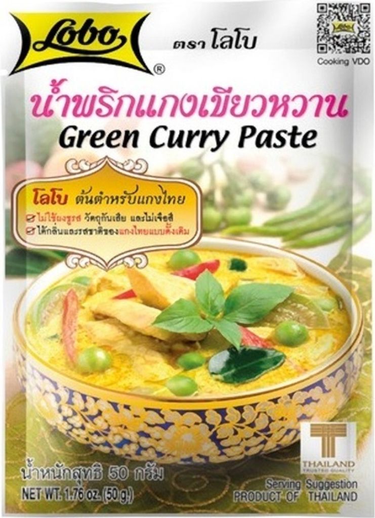 Lobo Grüne Currypaste 50g Produktbild 