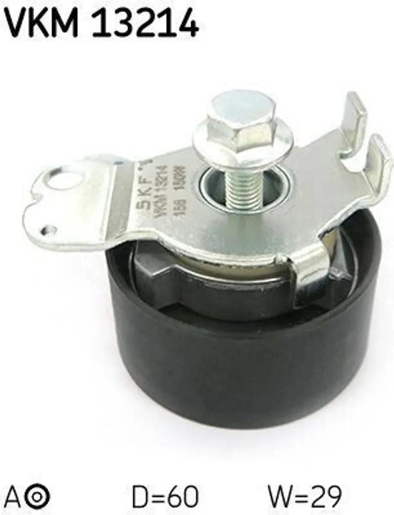 Galet tendeur SKF VKM 13214 pour courroie de Peugeot 406 8B 60mm
