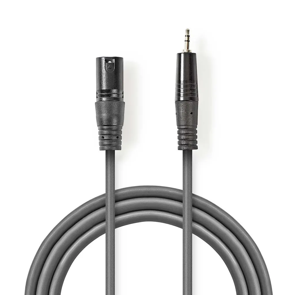 Cavo Audio XLR/3,5mm Bilanciato 3,00m - Ideale per Installazioni
