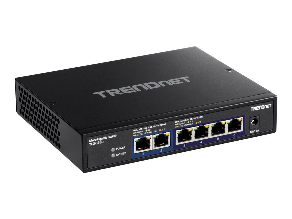 TrendNet TEG-S762 TRENDnet 6-Port 10G Switch Obrázok produktu 
