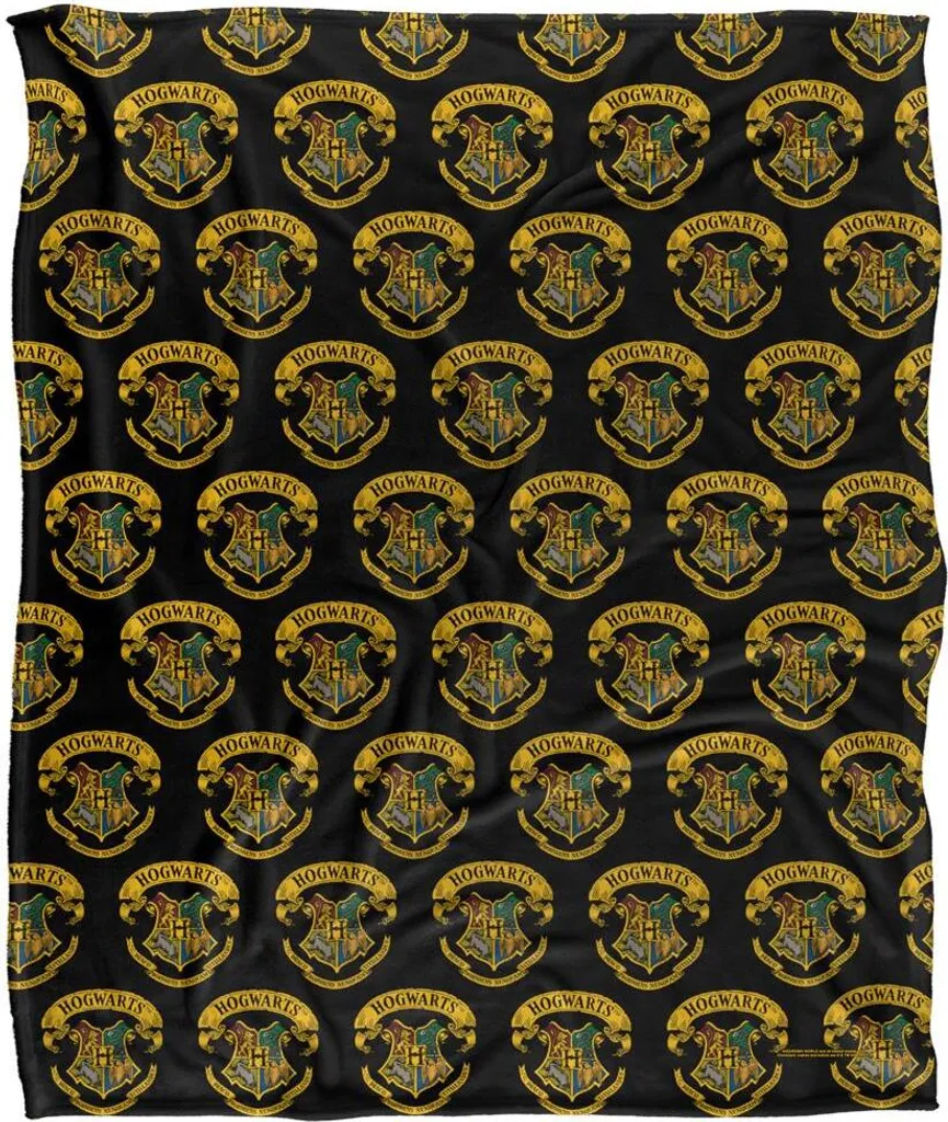 Couverture Harry Potter Hogwarts TV18573 Motif Répété Taille Unique