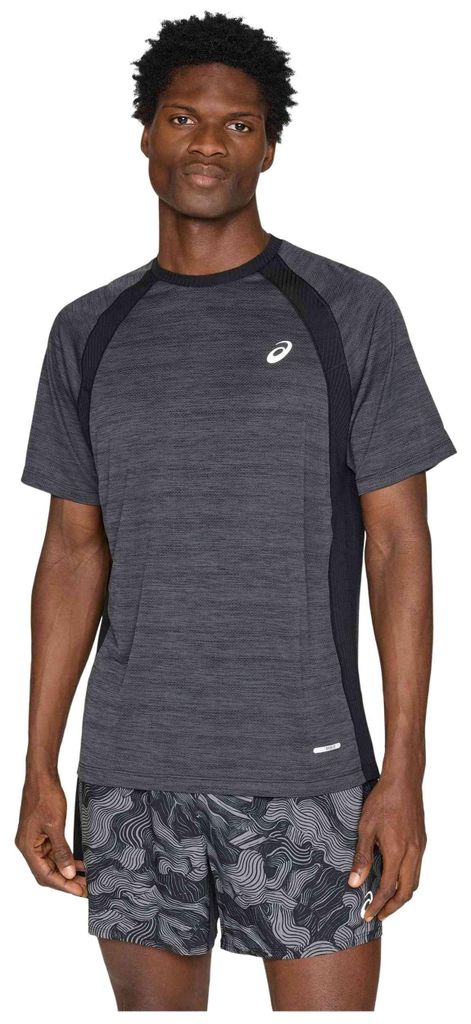 Asics Road Ss Top - performance black, Größe:L