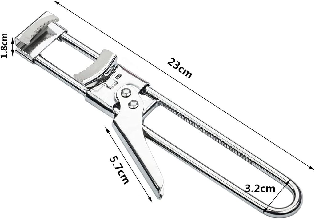 2 Stücke Glasöffner Deckelöffner Edelstahl, Dosenöffner Produktbild 2