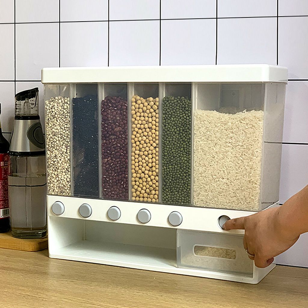 Dávkovač na obiloviny Nástěnný dávkovač na obiloviny 6 v 1 Obrázek produktu 8