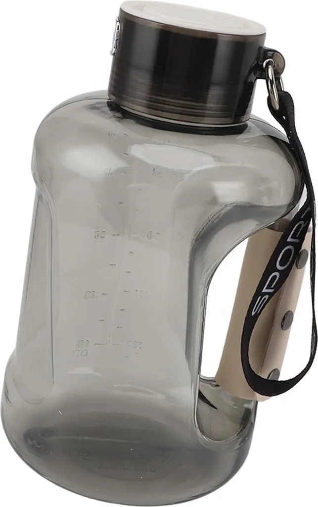 Bouteille hydrogène 1,5L SPE PEM : Éliminez les Radicaux Libres - Noir