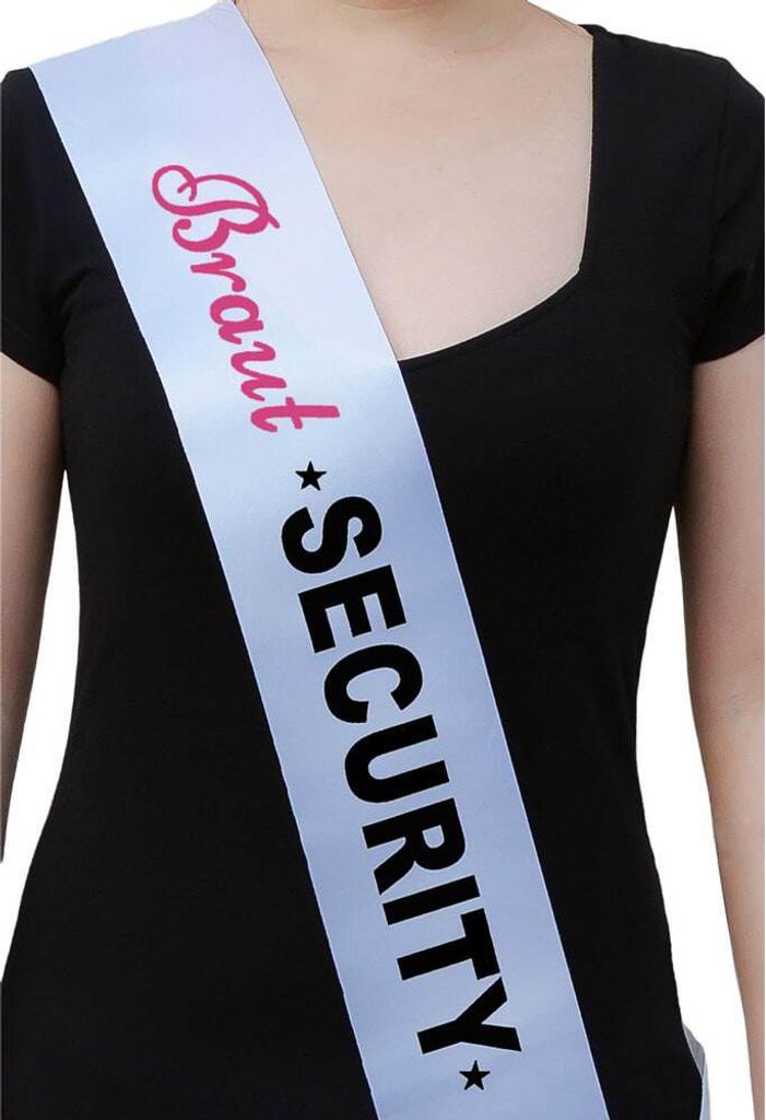 Oblique Unique Schärpe Braut Security JGA Produktbild 