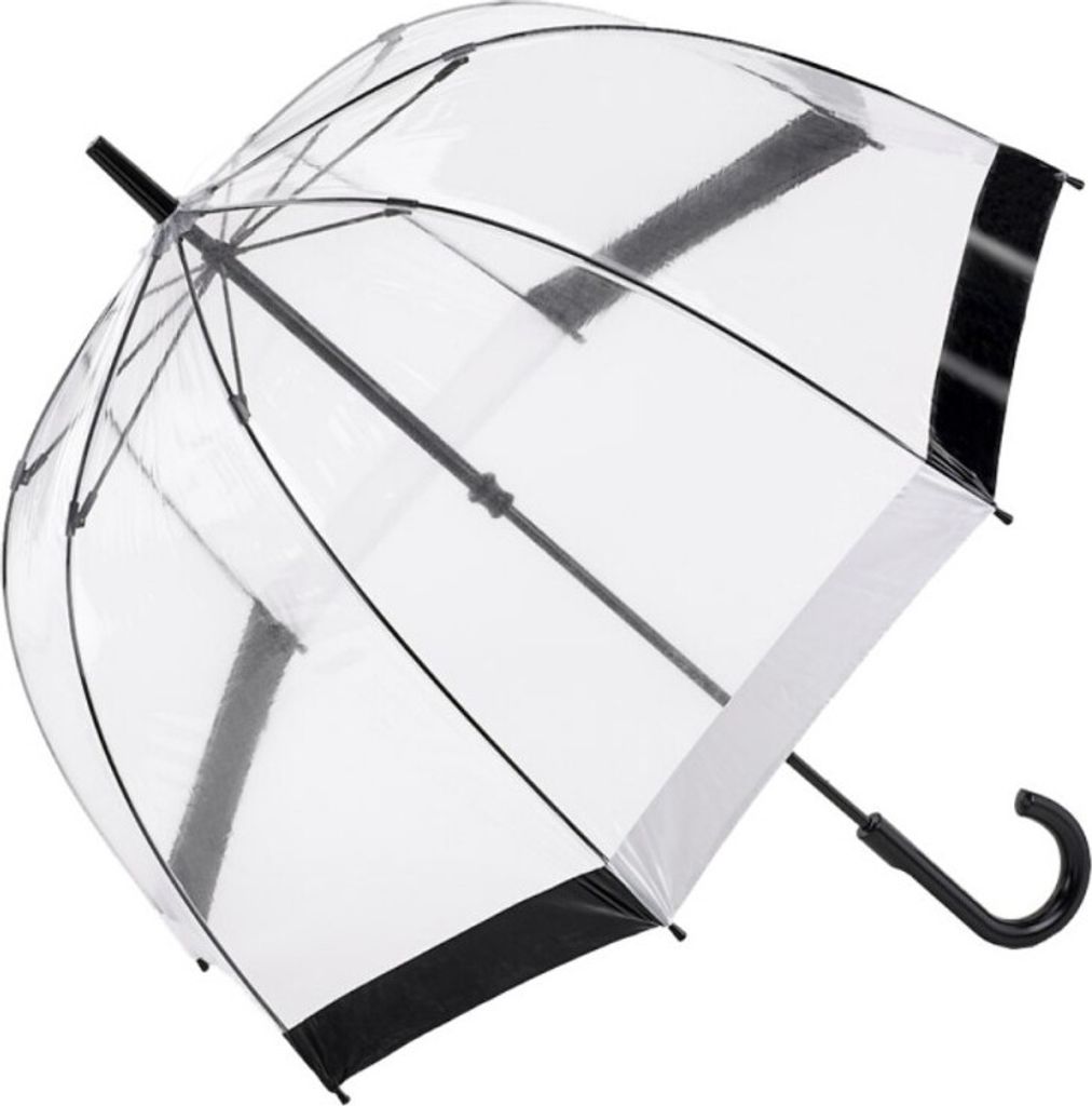 Fulton Glockenschirm Regenschirm Transparent Durchsichtig Produktbild 