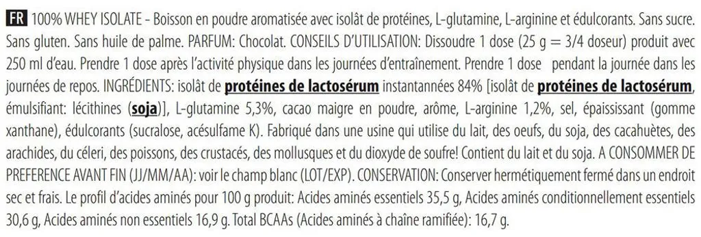 Protéine Isolate Musculation 700g Scitec Nutrition Chocolat Intense