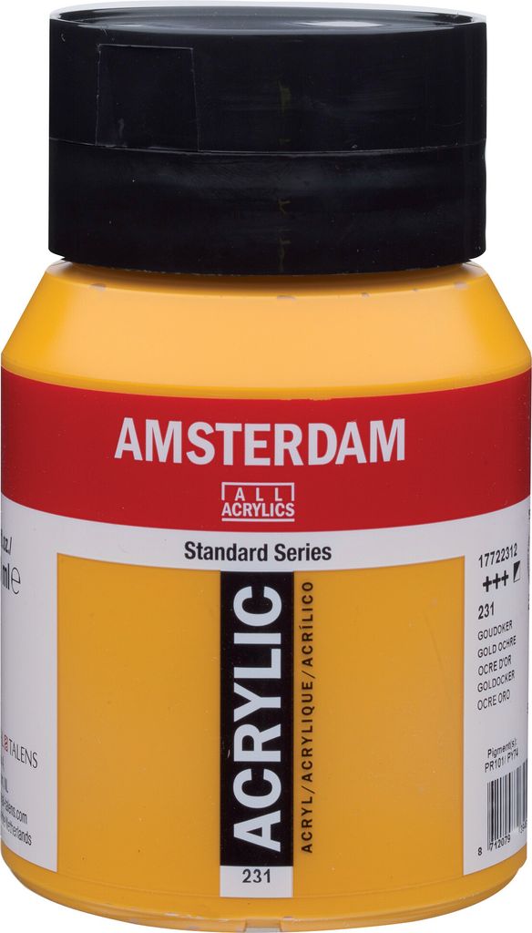 Amsterdam Standard Series Acrylfarbe Flasche 500 ml Produktbild 