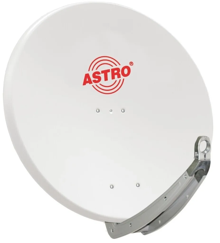 Parabole Satellite 78cm Astro ASP 78 W Aluminium Haute Performance 38dB
