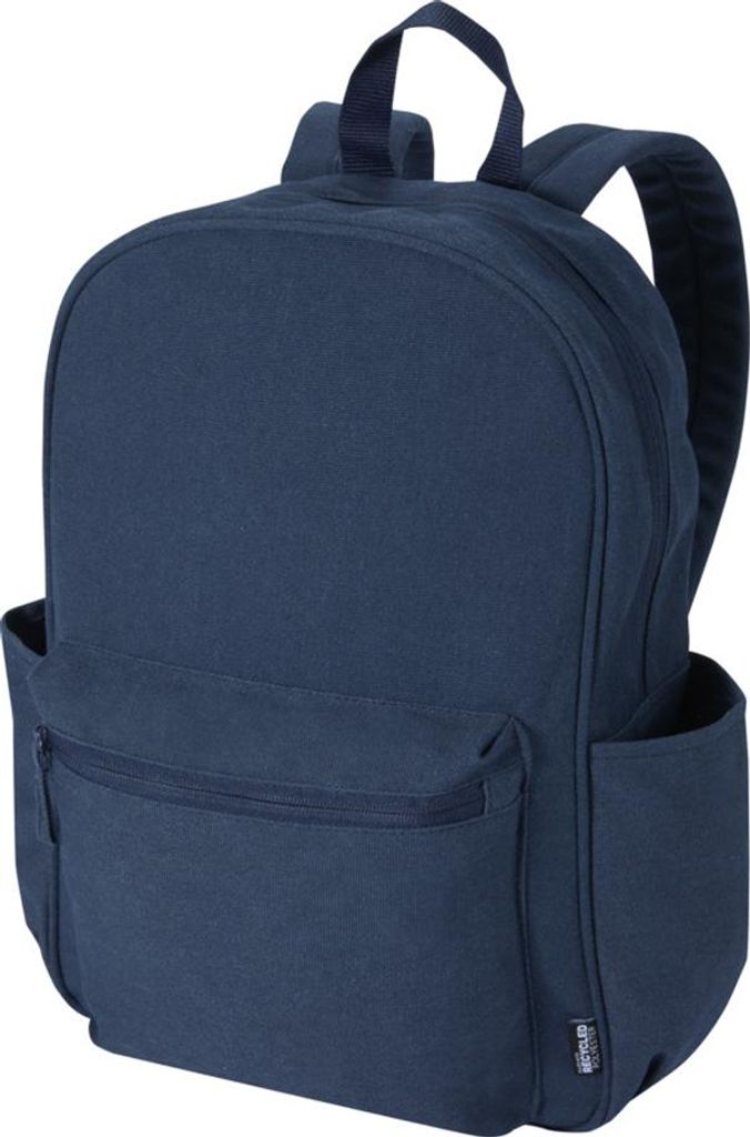 Floso - "Zaino" Rucksack, Unifarben, Recyceltes Zelttuch, 16 Liter PF4962 (Einheitsgröße) (Marine)